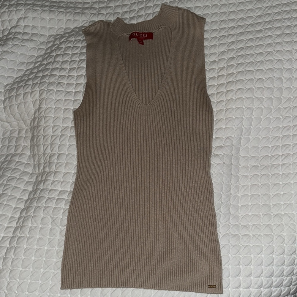 Vintage GUESS Los Angeles keyhole tank top so retro festival